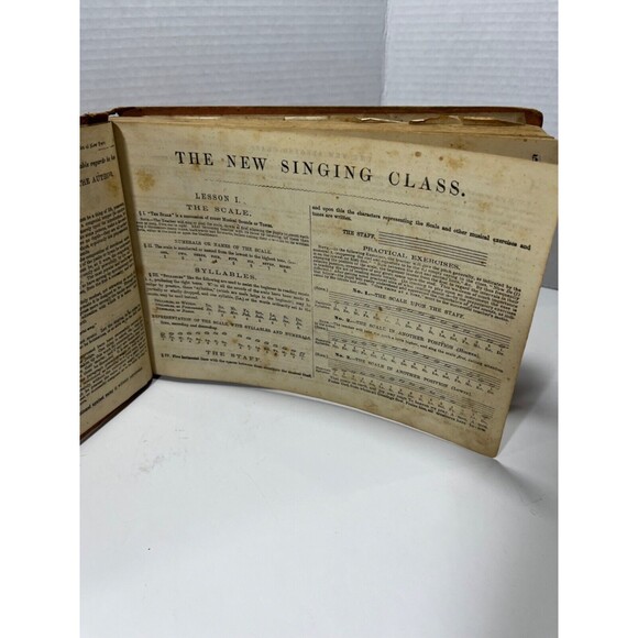 Vintage 1858 WILLIAM BRADBURY Jubilee: Collection Church Music Song Book - Picture 9 of 14